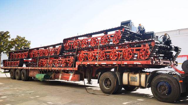 安大重工履帶底盤合作案例！