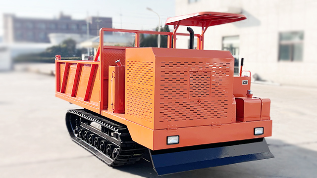 履帶自卸車