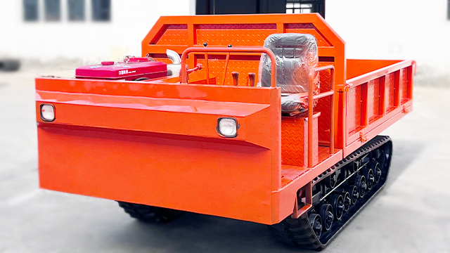 田間工程運輸愁-爬坡虎履帶運輸車破地形阻礙！