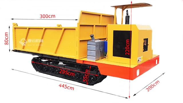 爬山虎履帶式運(yùn)輸車