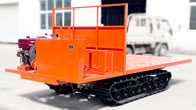 升降平板履帶車