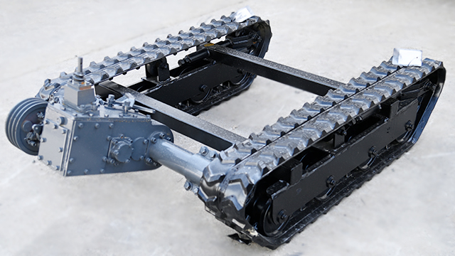 1米2長(zhǎng)變速箱履帶底盤(pán)