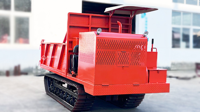 履帶式自卸車