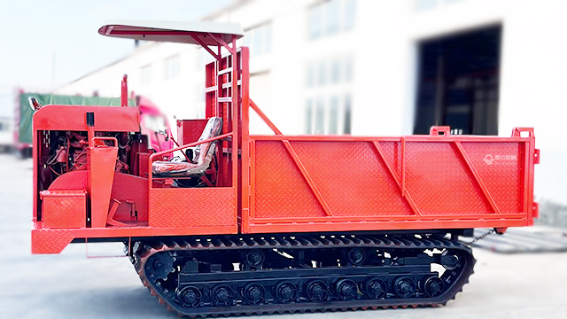 履帶式自卸車