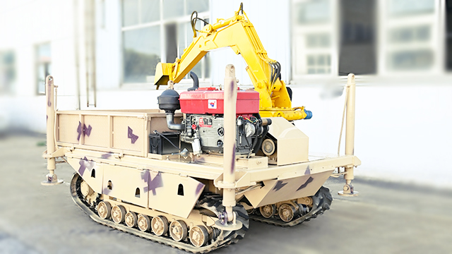 履帶式工程運輸車硬核破困局-春云機械