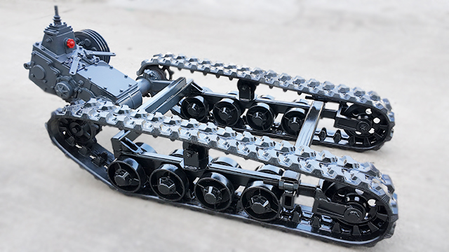 1米3長變速箱履帶底盤