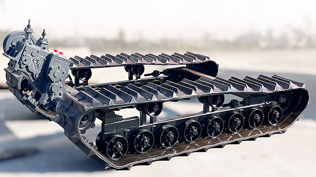 2米4長(zhǎng)變速箱履帶底盤(pán)